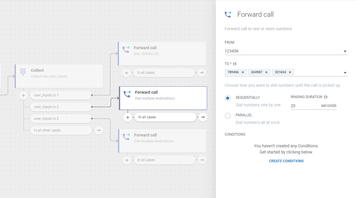 Flow use case -  Improve Customer Care Responsiveness - sequential dialing