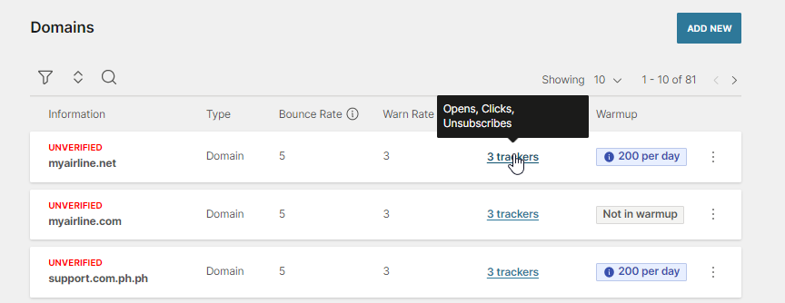 Email Tracking Service