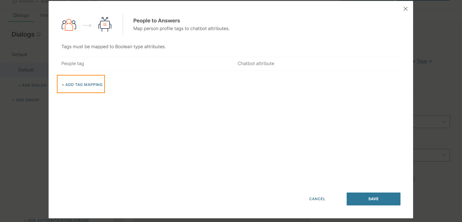 Add tag mapping