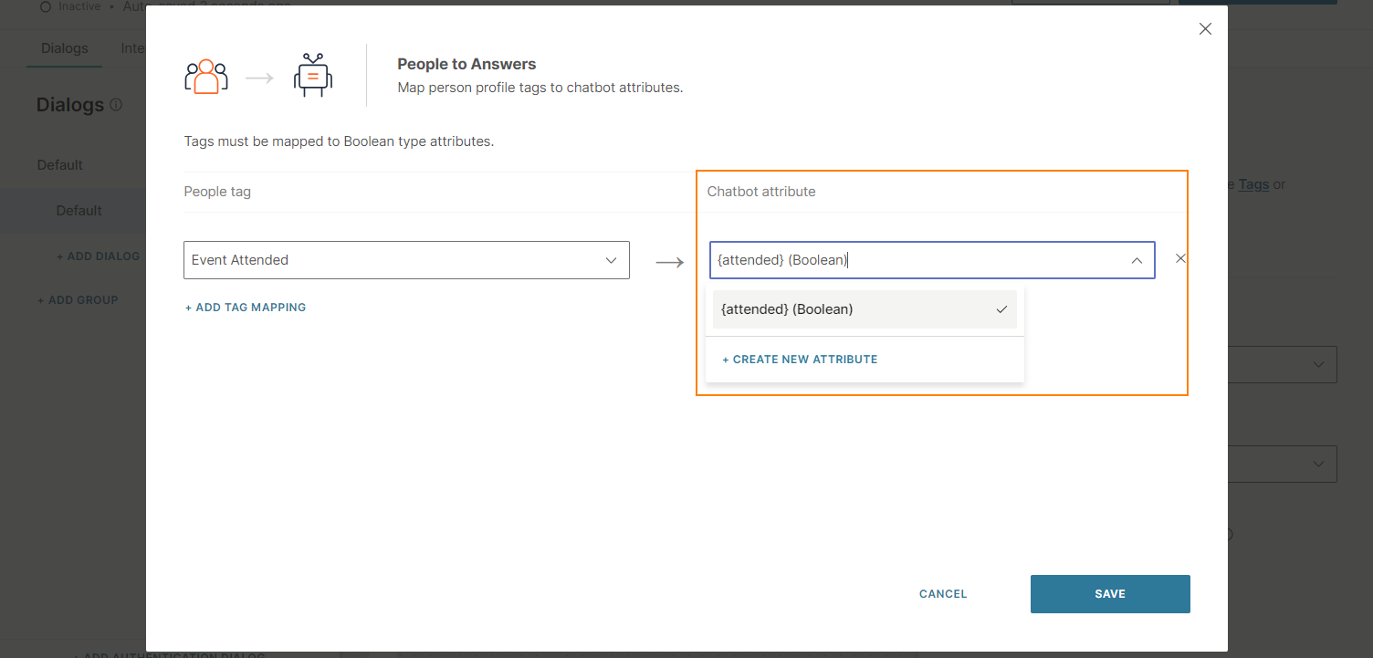 Select Answers attribute