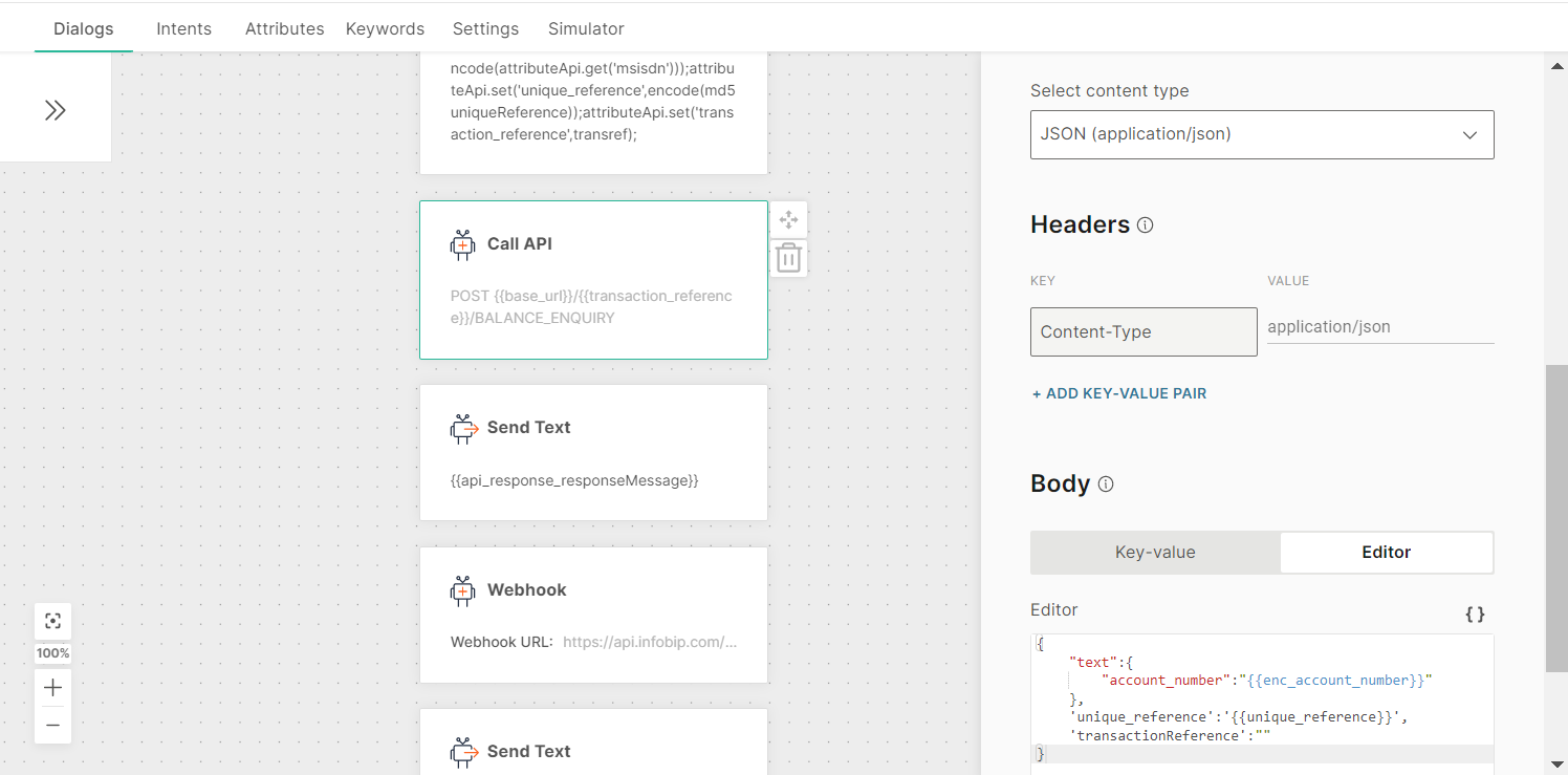 Use initialized values in dialog creation