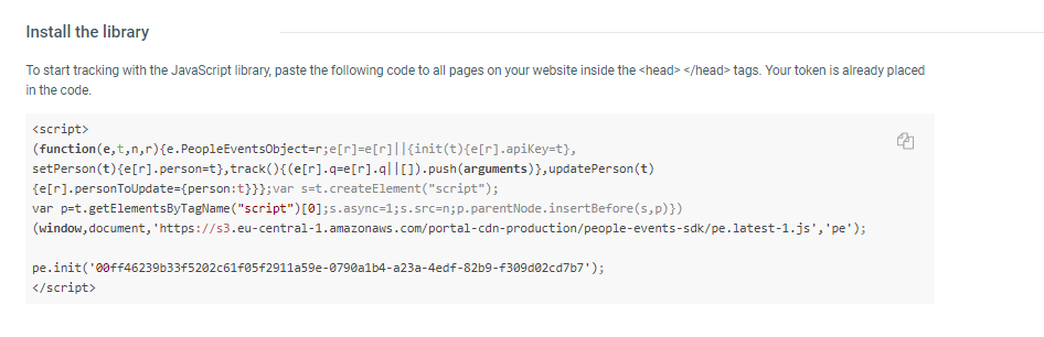 web sdk library