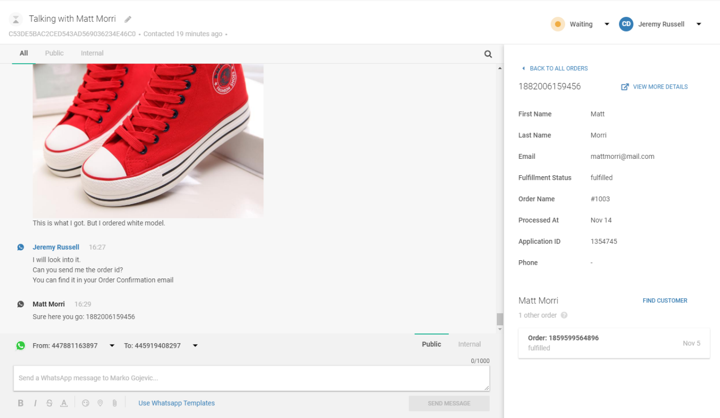Conversations - Shopify integration with Infobip