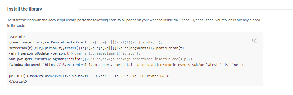 installing web sdk library
