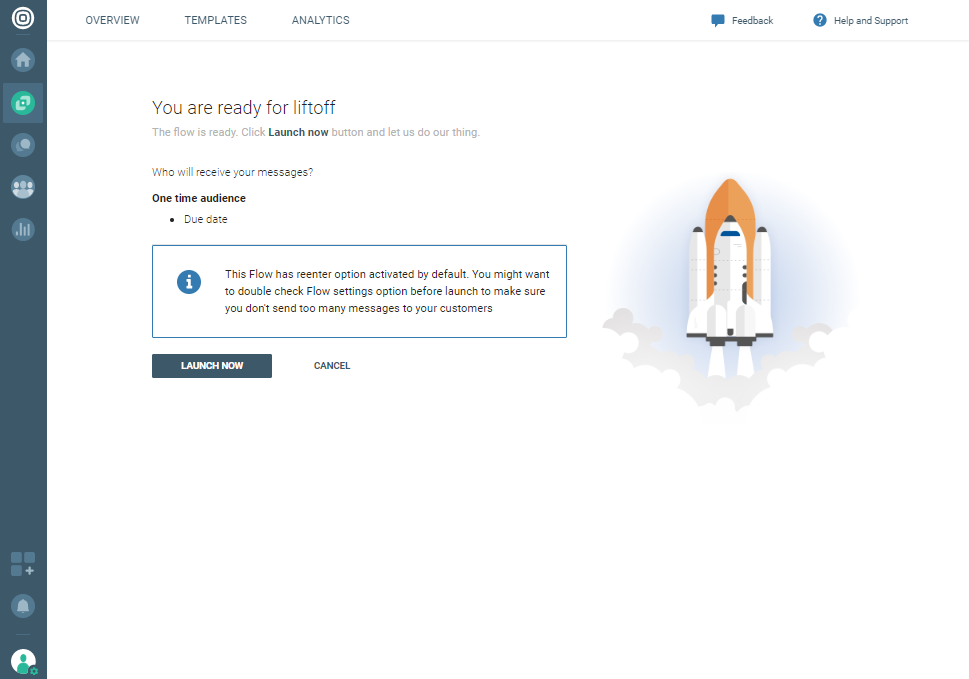 Voice Recording use case - Validate and launch
